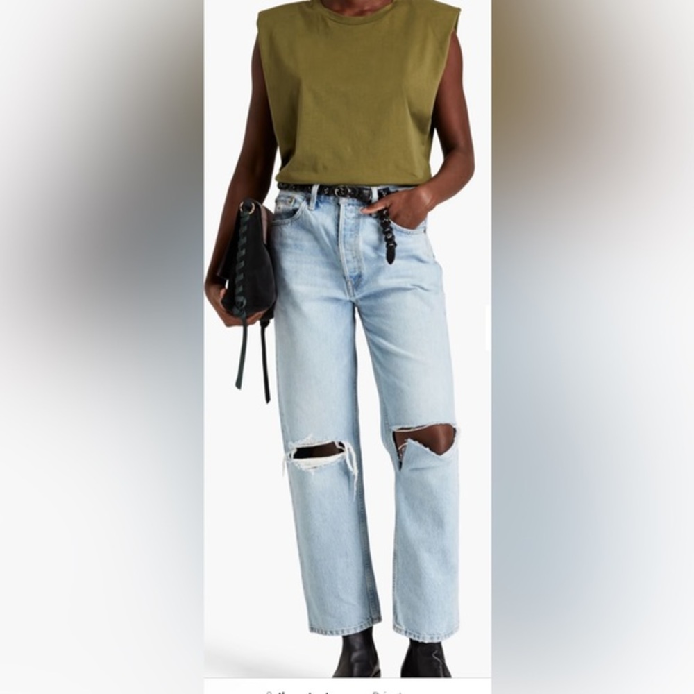 Re/Done 90S High Rise Loose Jeans, size 28